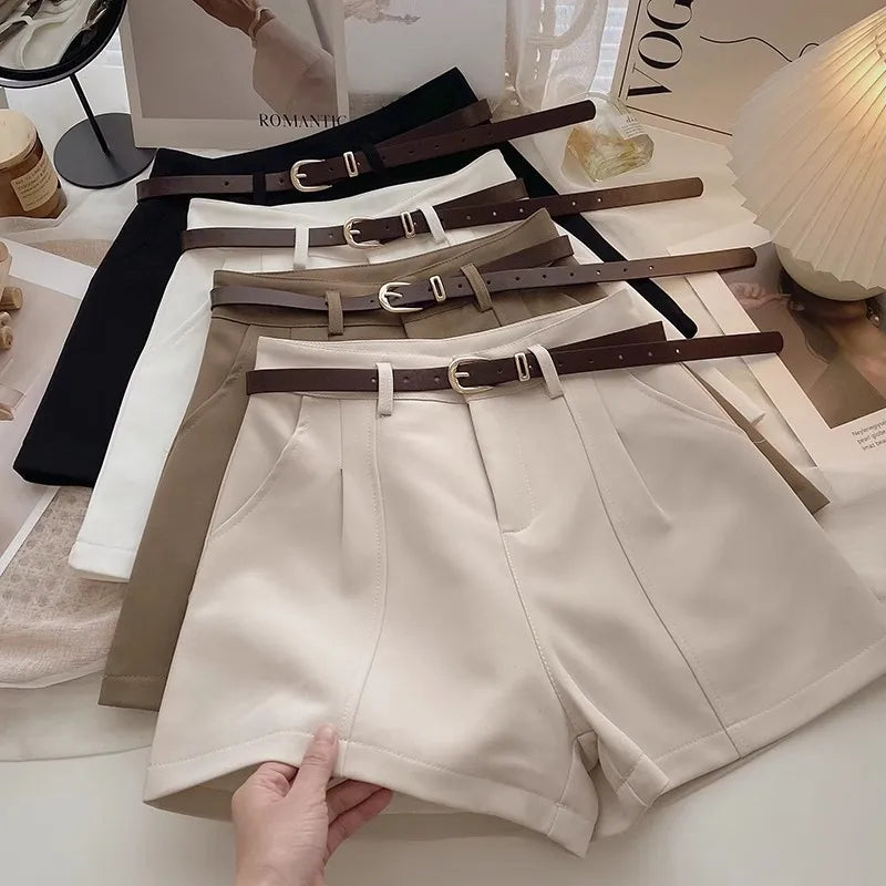 Vellure Vintage Wide-Leg Shorts