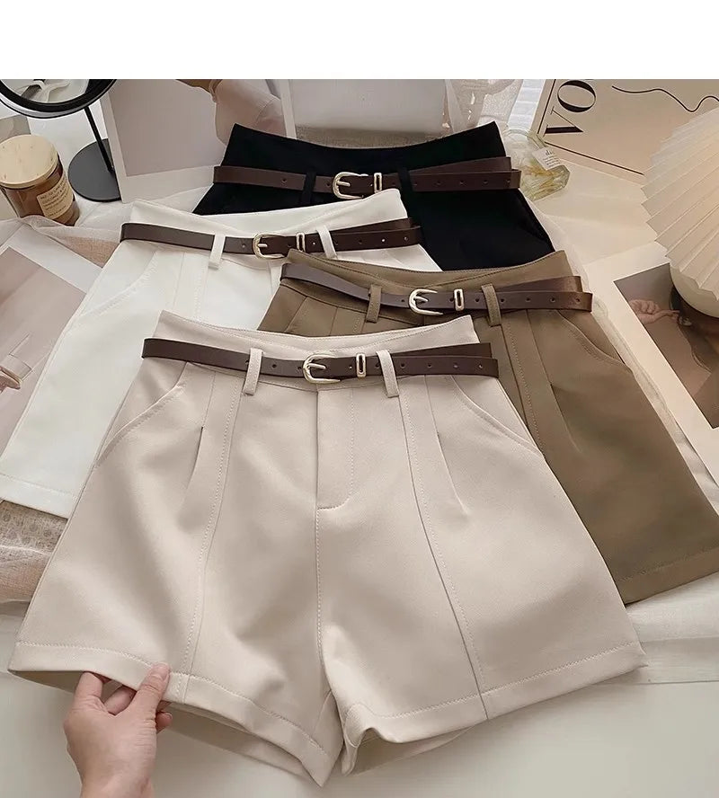 Vellure Vintage Wide-Leg Shorts