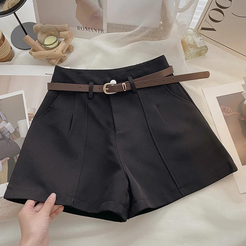 Vellure Vintage Wide-Leg Shorts
